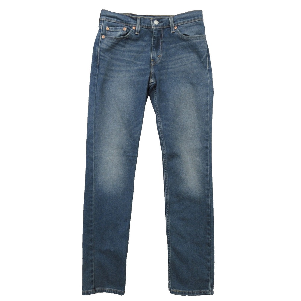Levis 511 Jeans Mens 29x31 Blue Denim Slim Fit Stretch Waterless Tapered Pants